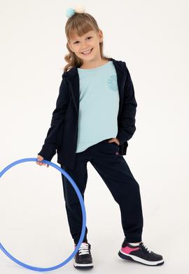 Kız Çocuk Lacivert Eşofman Altı - 50296289077