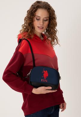 Kadın Lacivert Kapitone Çapraz Çanta - 50300301001