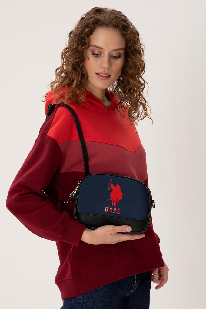 Kadın Lacivert Kapitone Çapraz Çanta