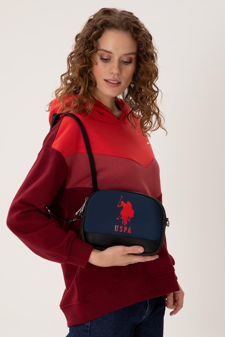 Kadın Lacivert Kapitone Çapraz Çanta