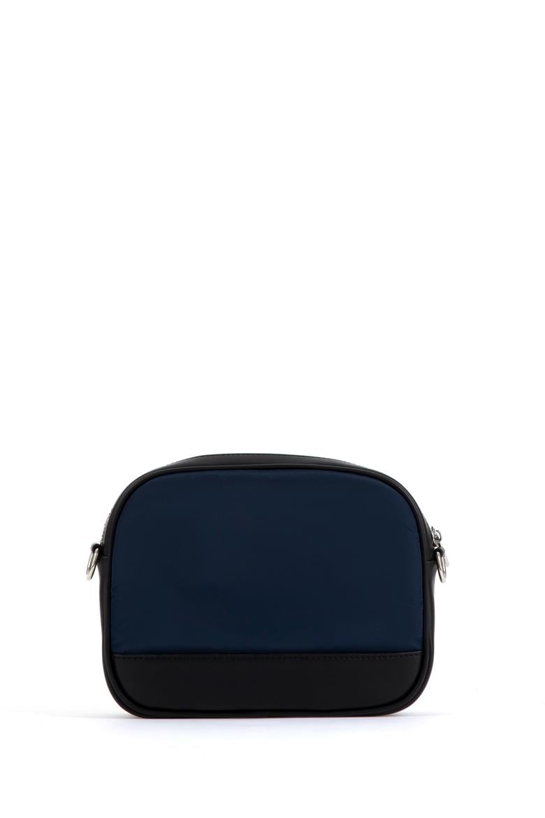 Kadın Lacivert Kapitone Çapraz Çanta - 50300301001