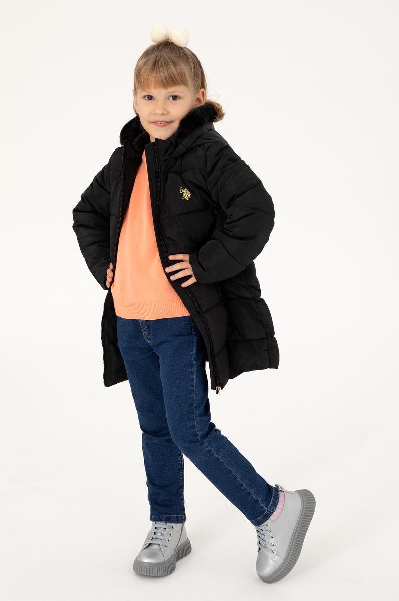 Kız Çocuk Siyah Kaban