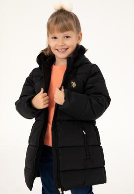 Kız Çocuk Siyah Kaban - 50292658024