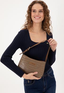 Kadın Vizon Kroko Kol Çantası - 50300272003