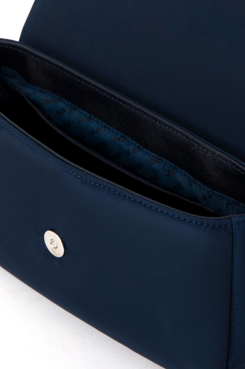 Kadın Lacivert Kapitone Kol Çantası