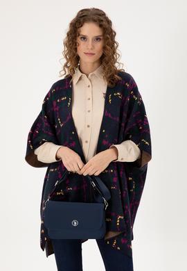 Kadın Lacivert Kapitone Kol Çantası - 50300297002