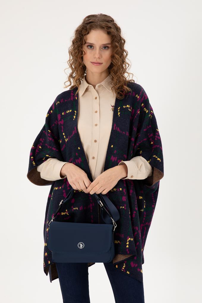 Kadın Lacivert Kapitone Kol Çantası