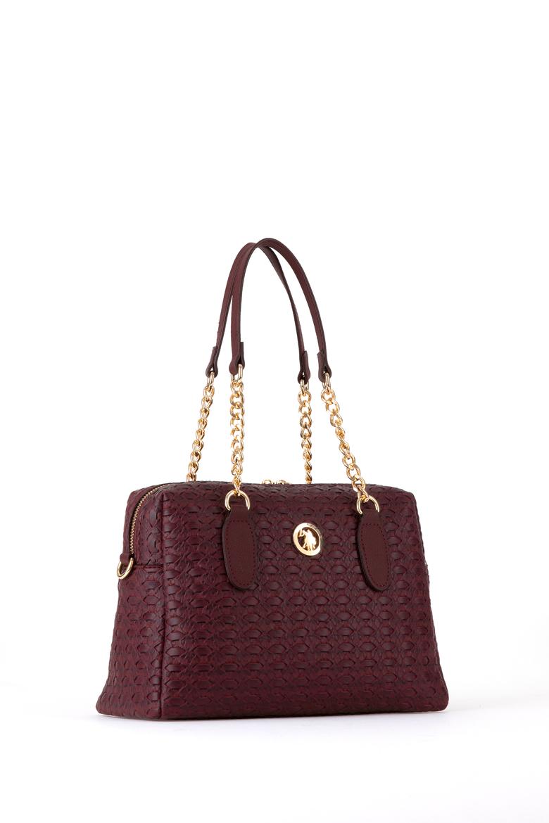 Kadın Bordo Kol Çantası - 50303430003