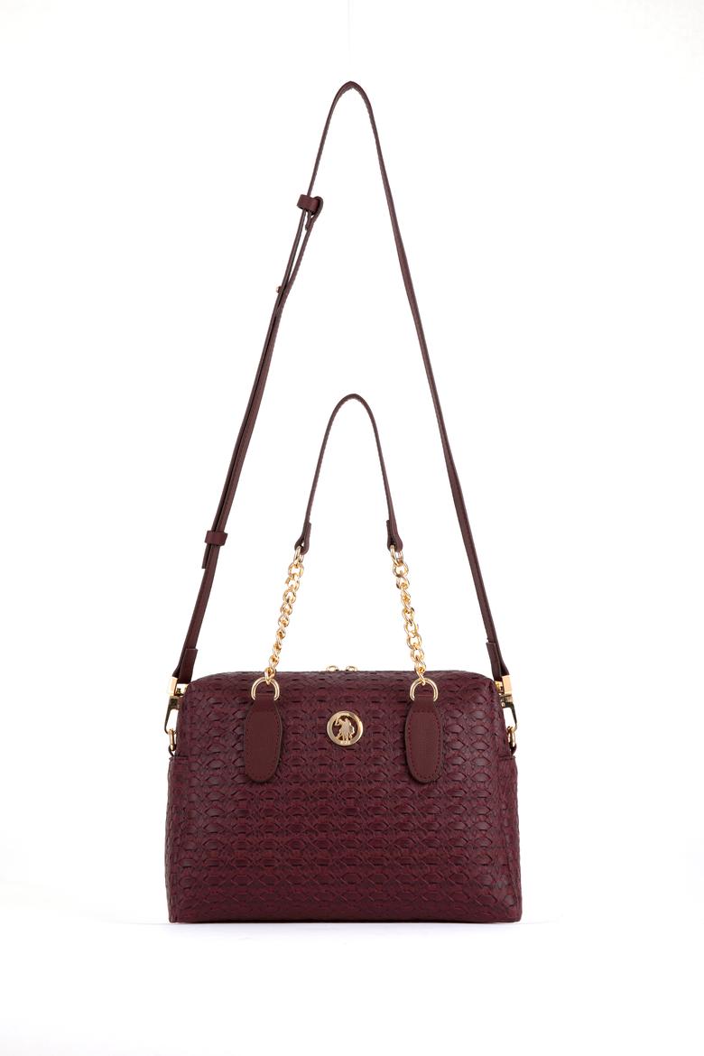 Kadın Bordo Kol Çantası - 50303430003