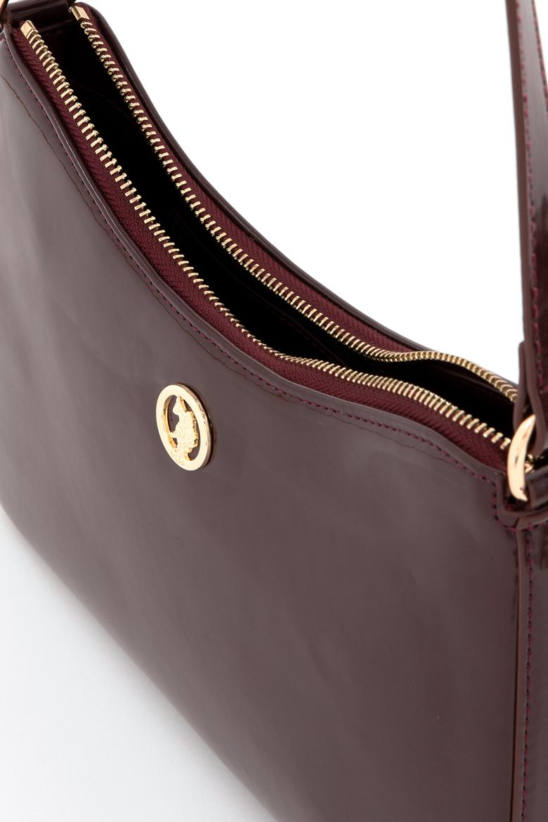 Kadın Bordo Rugan Kol Çantası - 50300337003