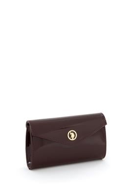 Kadın Bordo Rugan Kol Çantası - 50300334003