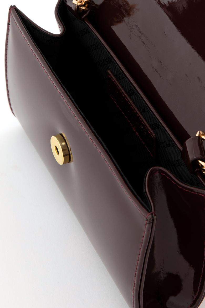 Kadın Bordo Rugan Kol Çantası - 50300334003