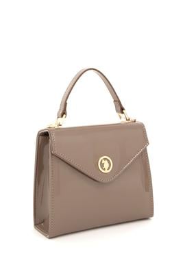 Kadın Vizon Rugan Kol Çantası - 50300333002