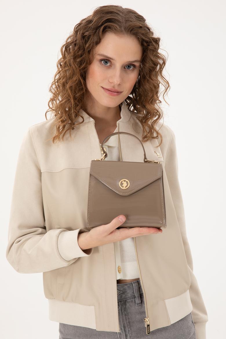 Kadın Vizon Rugan Kol Çantası - 50300333002