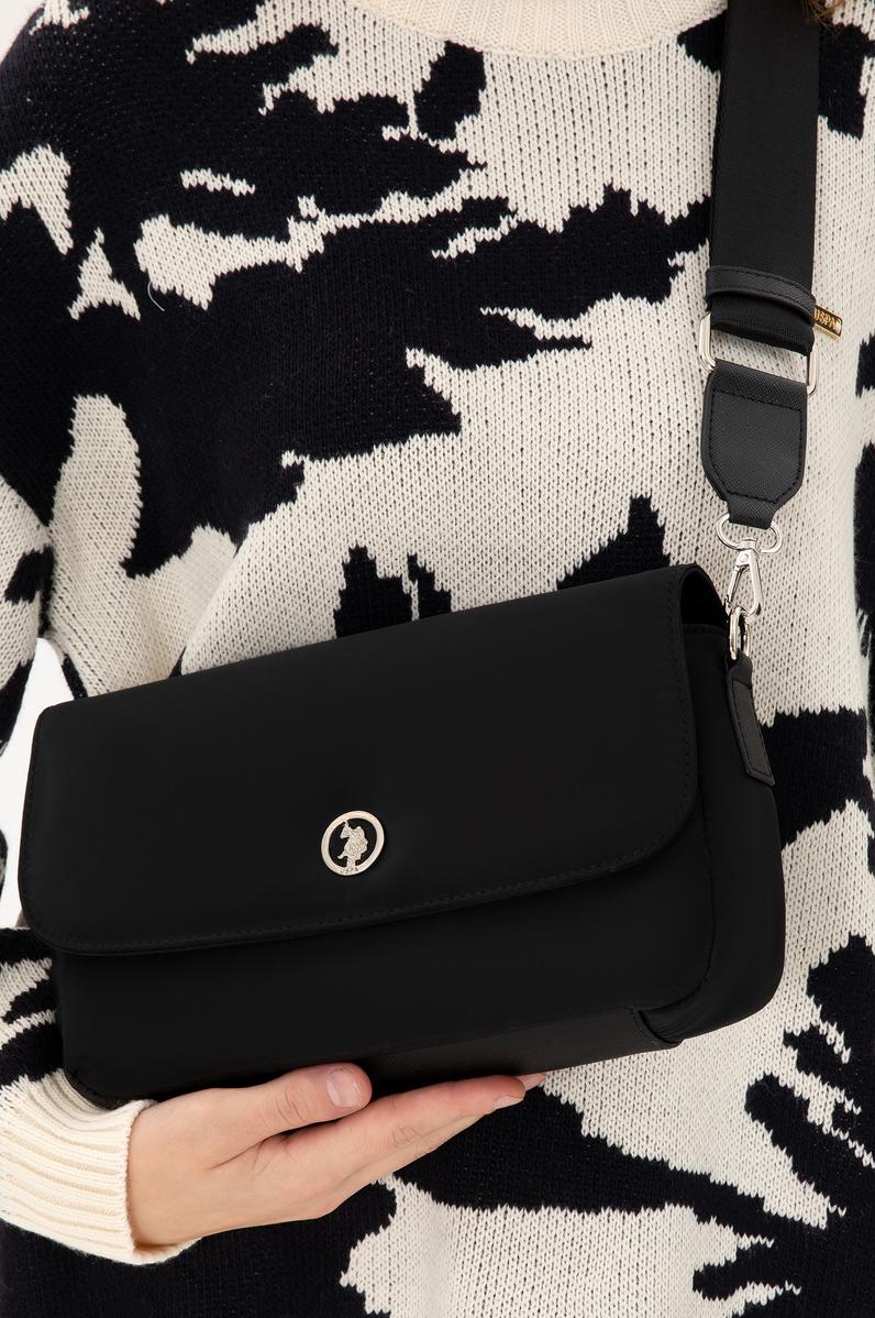 Kadın Siyah Kapitone Kol Çantası