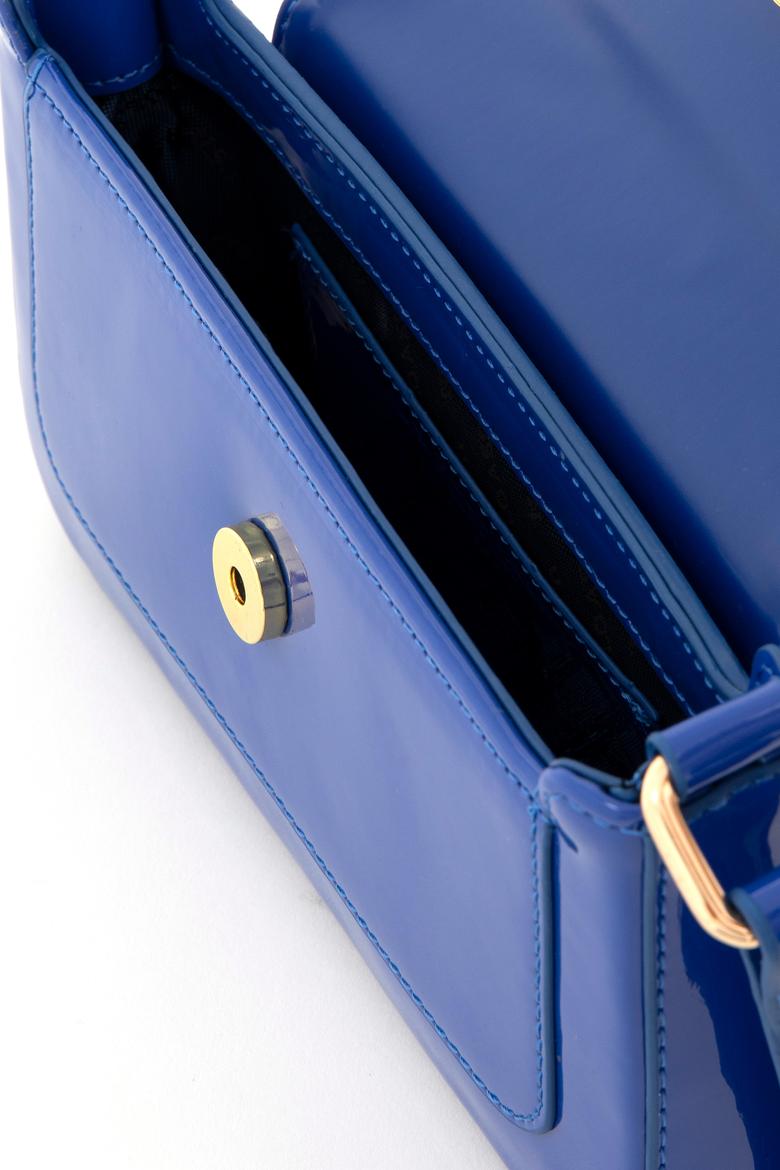 Kadın Saks Rugan Kol Çantası - 50300338004