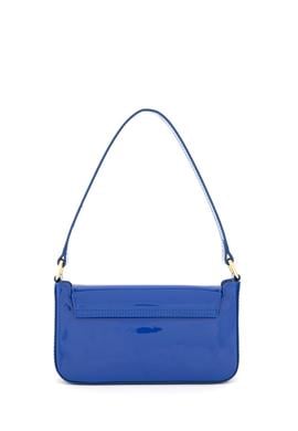 Kadın Saks Rugan Kol Çantası - 50300338004