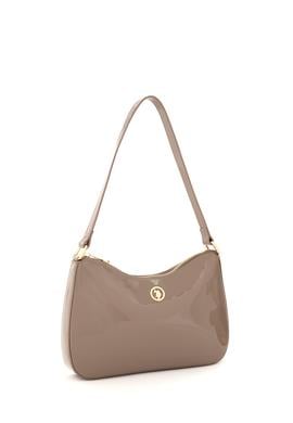 Kadın Vizon Rugan Kol Çantası - 50300337002