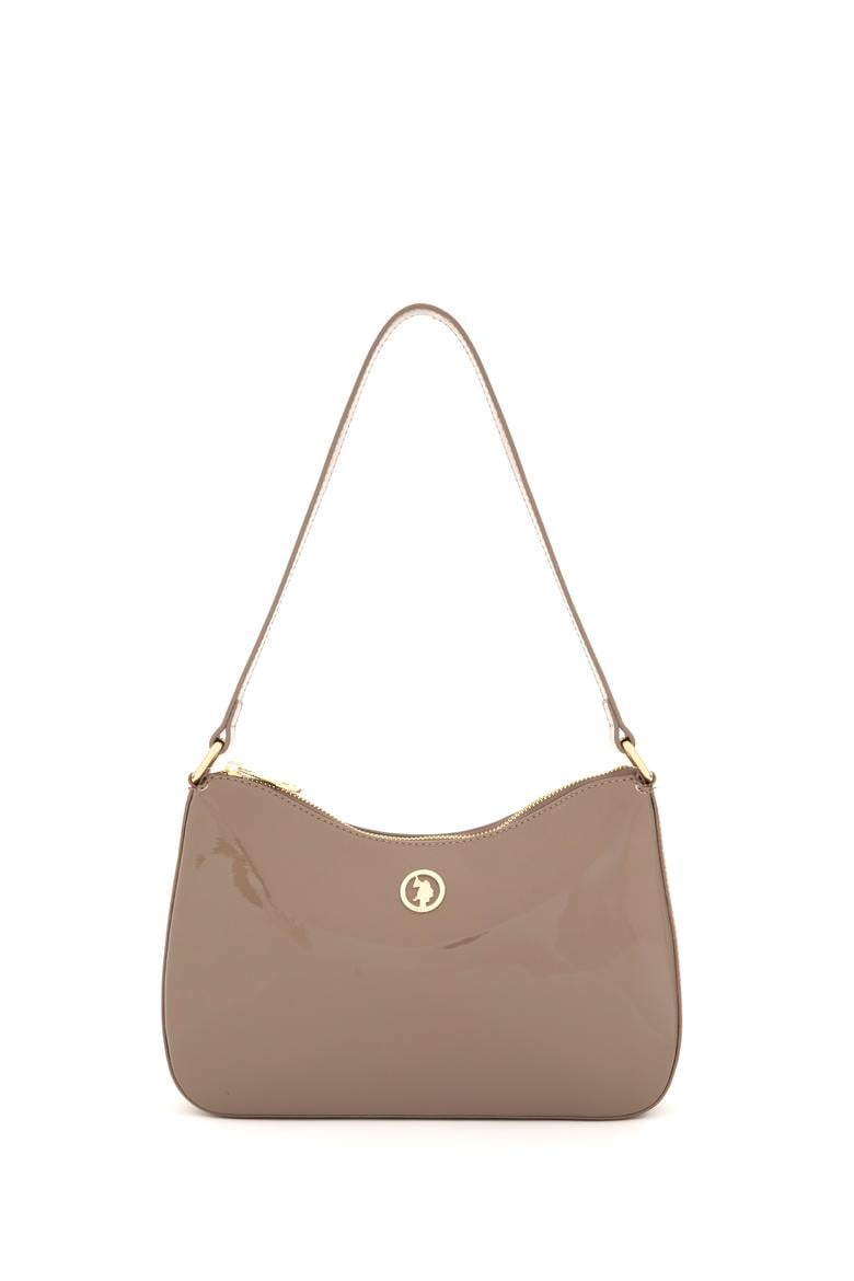 Kadın Vizon Rugan Kol Çantası - 50300337002