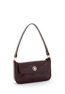 Kadın Bordo Rugan Kol Çantası - 50300338003