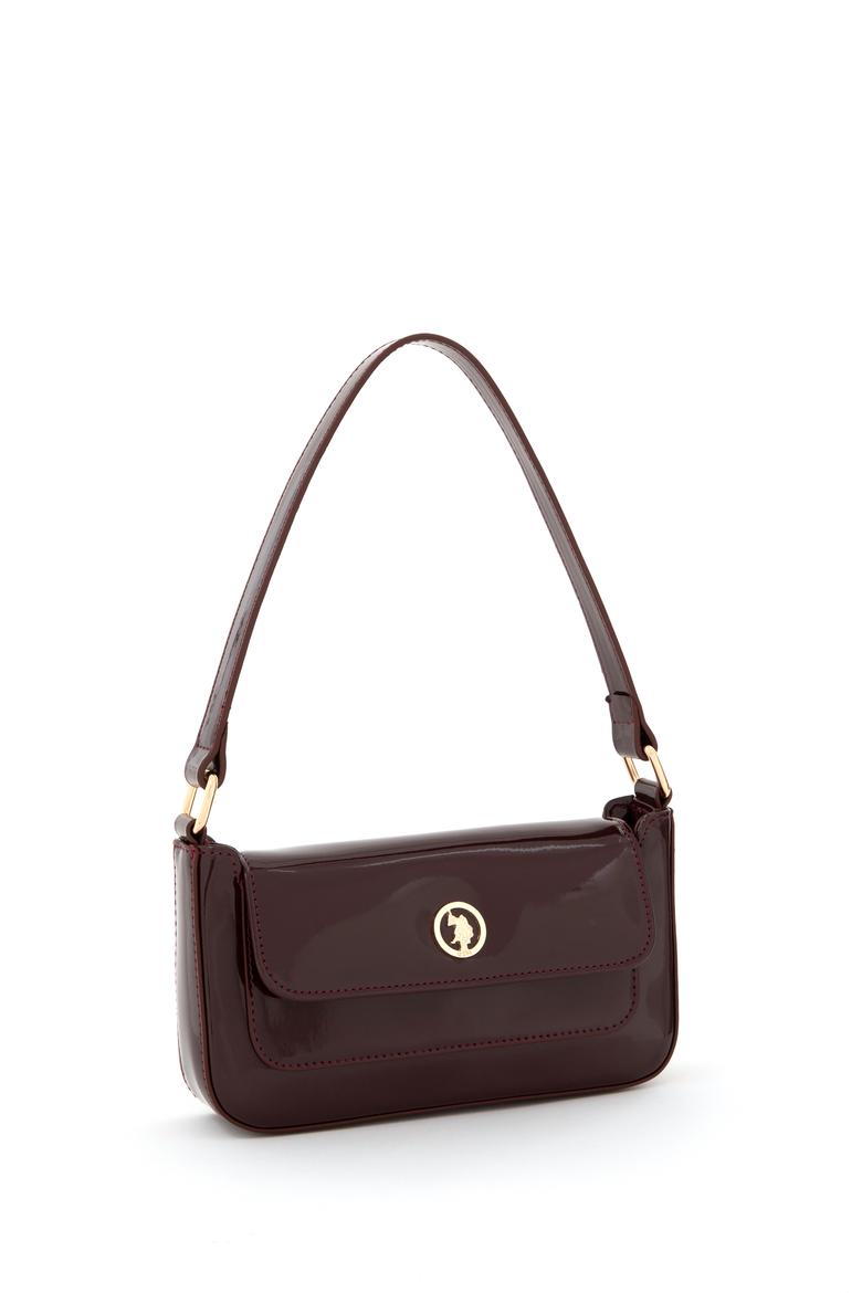 Kadın Bordo Rugan Kol Çantası - 50300338003