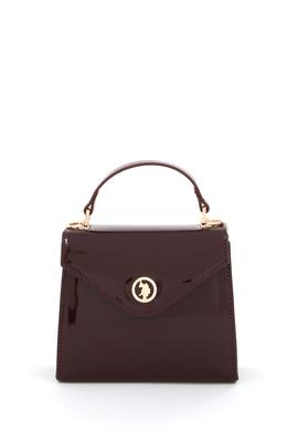 Kadın Bordo Rugan Kol Çantası - 50300333003