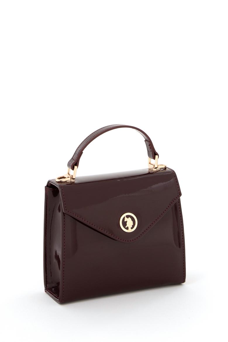 Kadın Bordo Rugan Kol Çantası - 50300333003