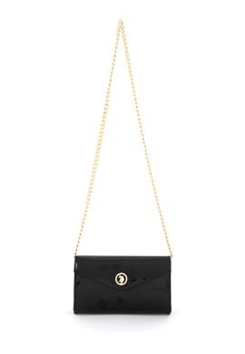 Kadın Siyah Rugan Kol Çantası - 50300334001