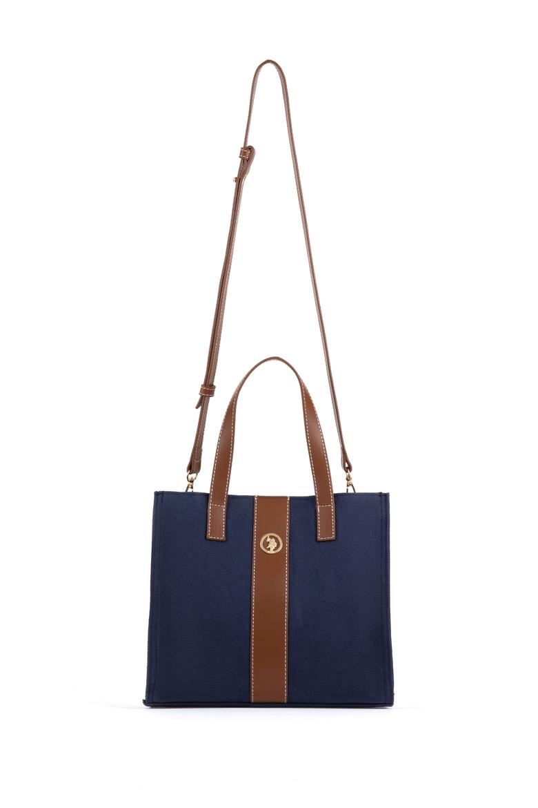 Kadın Lacivert Kanvas Kol Çantası - 50300316003