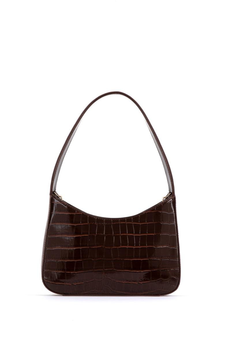 Kadın Kahverengi Kroko Kol Çantası - 50300342003