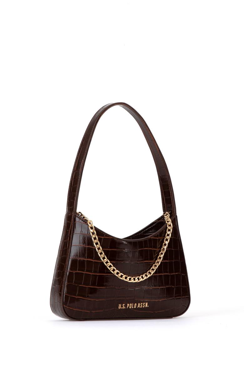 Kadın Kahverengi Kroko Kol Çantası - 50300342003