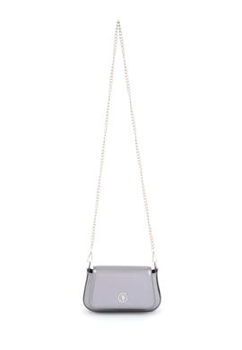 Kadın Gümüş Parlak Abiye Çanta - 50300341001