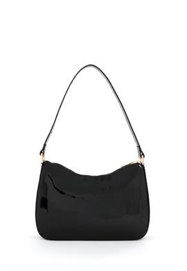 Kadın Siyah Rugan Kol Çantası - 50300337001