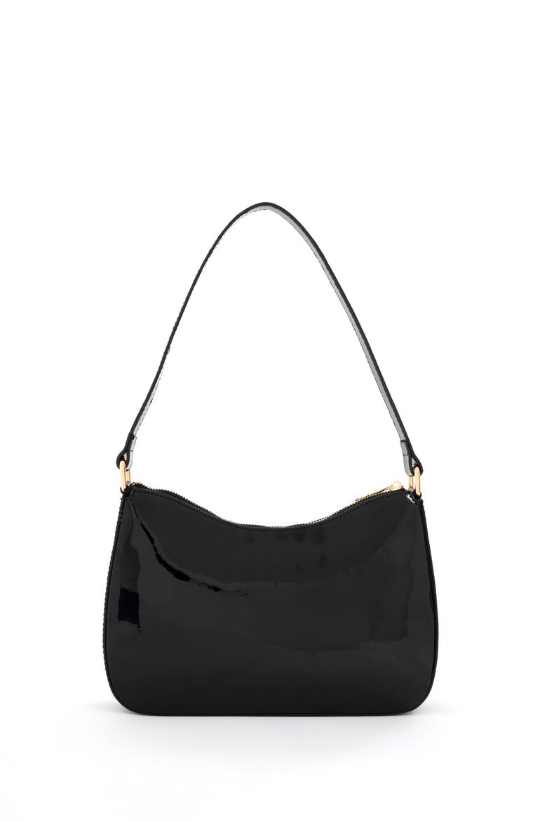 Kadın Siyah Rugan Kol Çantası - 50300337001