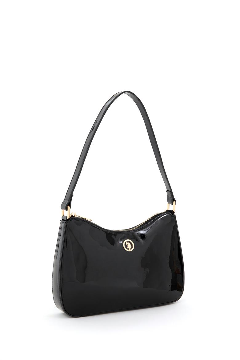 Kadın Siyah Rugan Kol Çantası - 50300337001