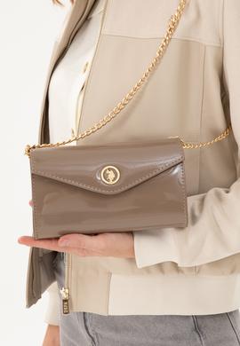 Kadın Vizon Rugan Kol Çantası - 50300334002