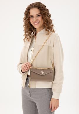 Kadın Vizon Rugan Kol Çantası - 50300334002