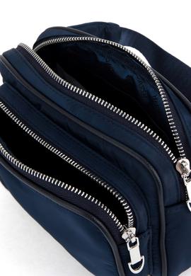 Kadın Lacivert Kapitone Bel Çantası - 50300298002