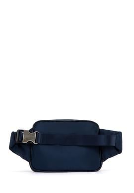 Kadın Lacivert Kapitone Bel Çantası - 50300298002