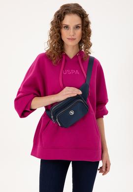 Kadın Lacivert Kapitone Bel Çantası - 50300298002