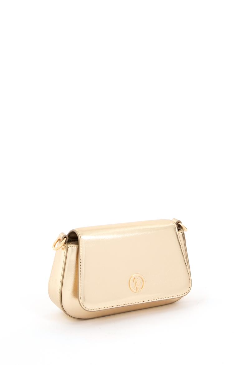 Kadın Sarı Parlak Abiye Çanta - 50300341002