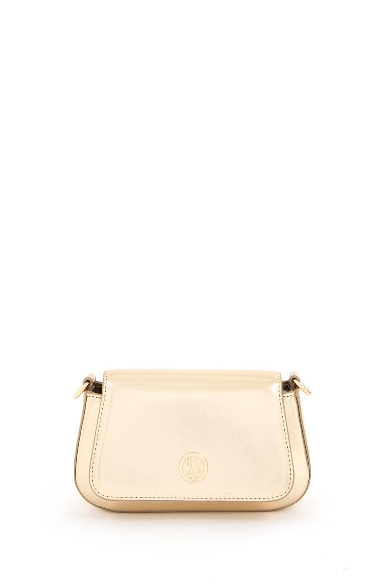 Kadın Sarı Parlak Abiye Çanta - 50300341002