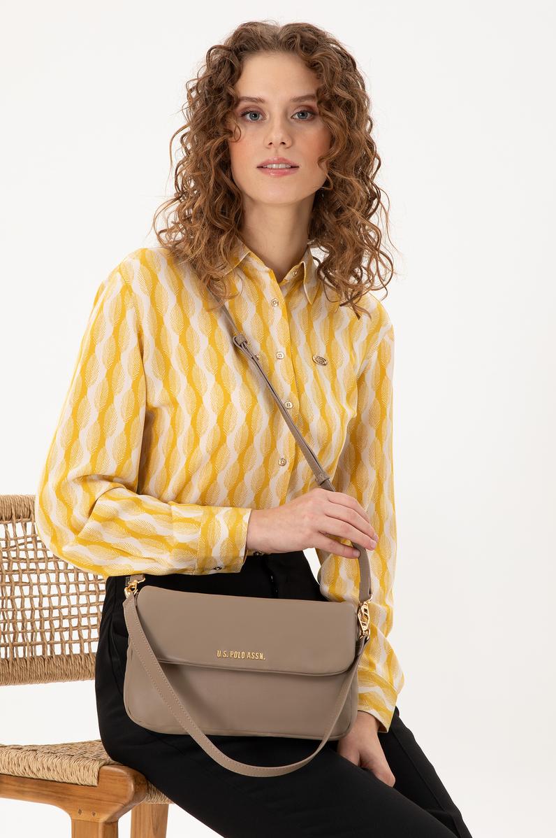 Kadın Vizon Puf Kol Çantası