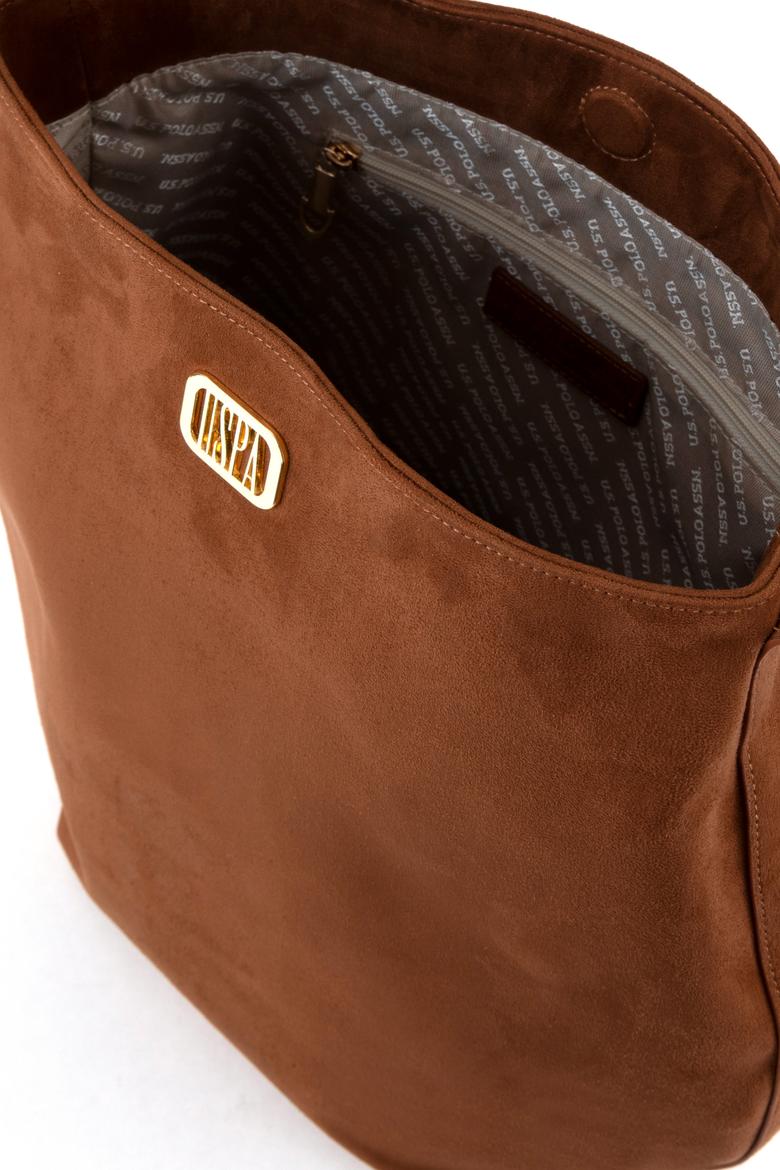 Kadın Taba Süet Kol Çantası - 50300353001