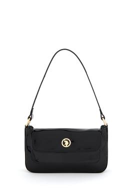 Kadın Siyah Rugan Kol Çantası - 50300338001