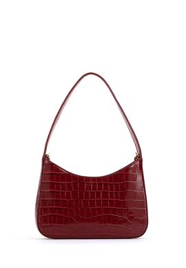 Kadın Bordo Kroko Kol Çantası - 50300342002