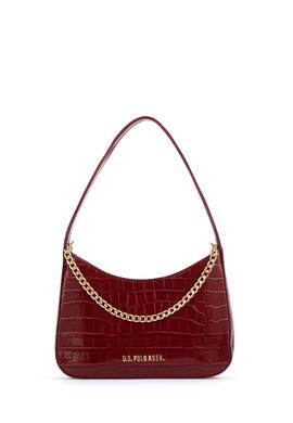 Kadın Bordo Kroko Kol Çantası - 50300342002