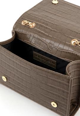 Kadın Kahverengi Kroko Kol Çantası - 50300344003