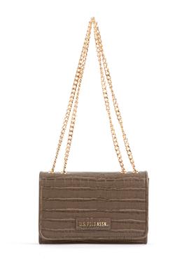 Kadın Kahverengi Kroko Kol Çantası - 50300344003