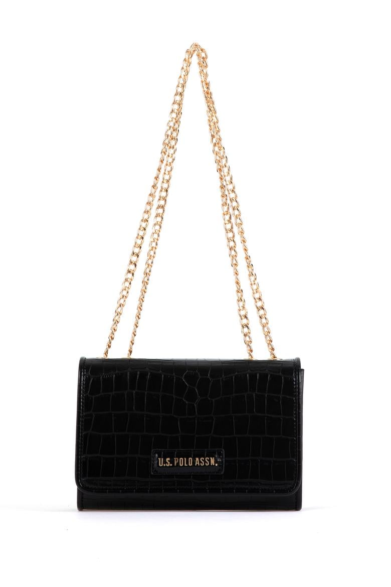 Kadın Siyah Kroko Kol Çantası - 50300344001